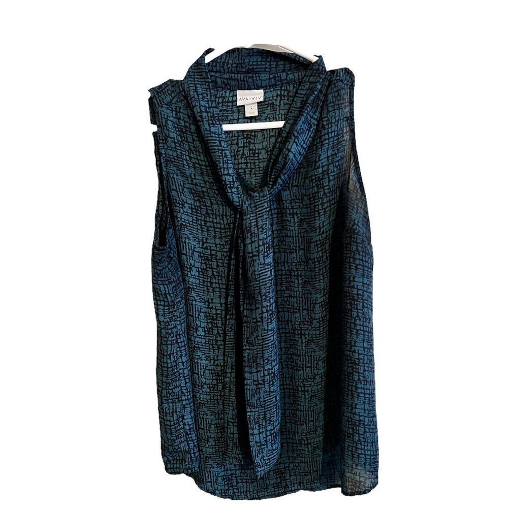 Scarf Tied Blouse